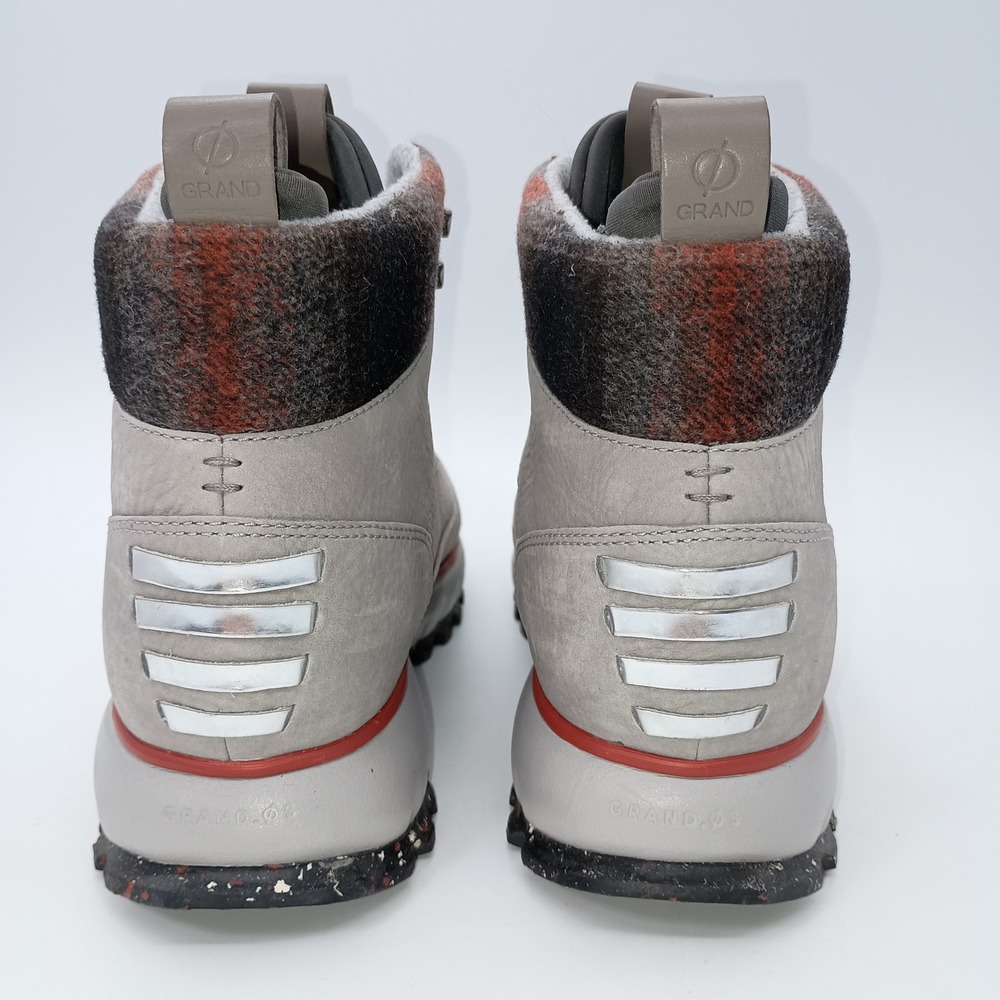 Cole Haan GrandExplore Waterproof Hiking Boots Grey Nubuck W11794 Womens 7.5 - Picture 4 of 8